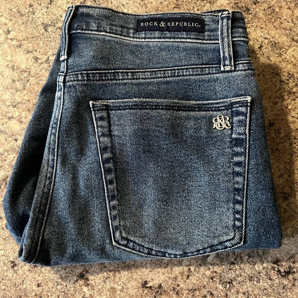 Rock & Republic Indigo Denim Pants
